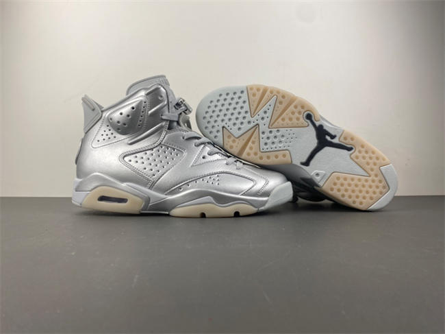 PSG x Air Jordan 6 "Metallic Silver" IQ5135-001