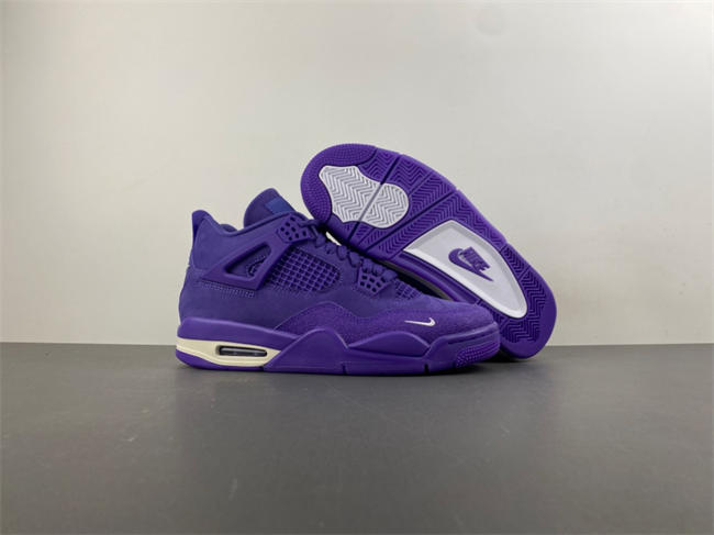 Nigel Sylvester x Air Jordan 4 RETRO Purple HF4340-500
